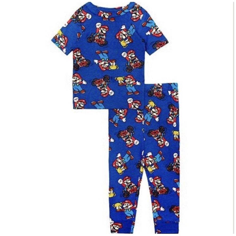 Toddler Boy Super Mario "Chillin" 2-pc. Pajama Top & Paiama Bottoms Set